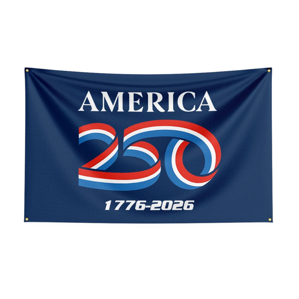 US 250th Anniversary 1776 2026 Semiquincentennial 250 Years US Birthday Outdoor Flags