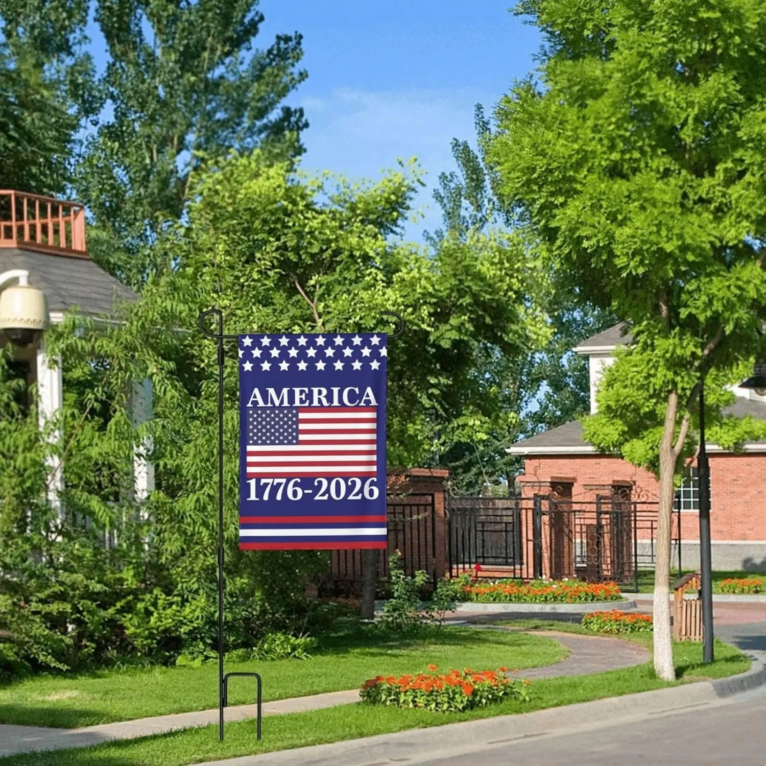 America 250th Anniversary 1776 2026 Birthday 250 Years Flag