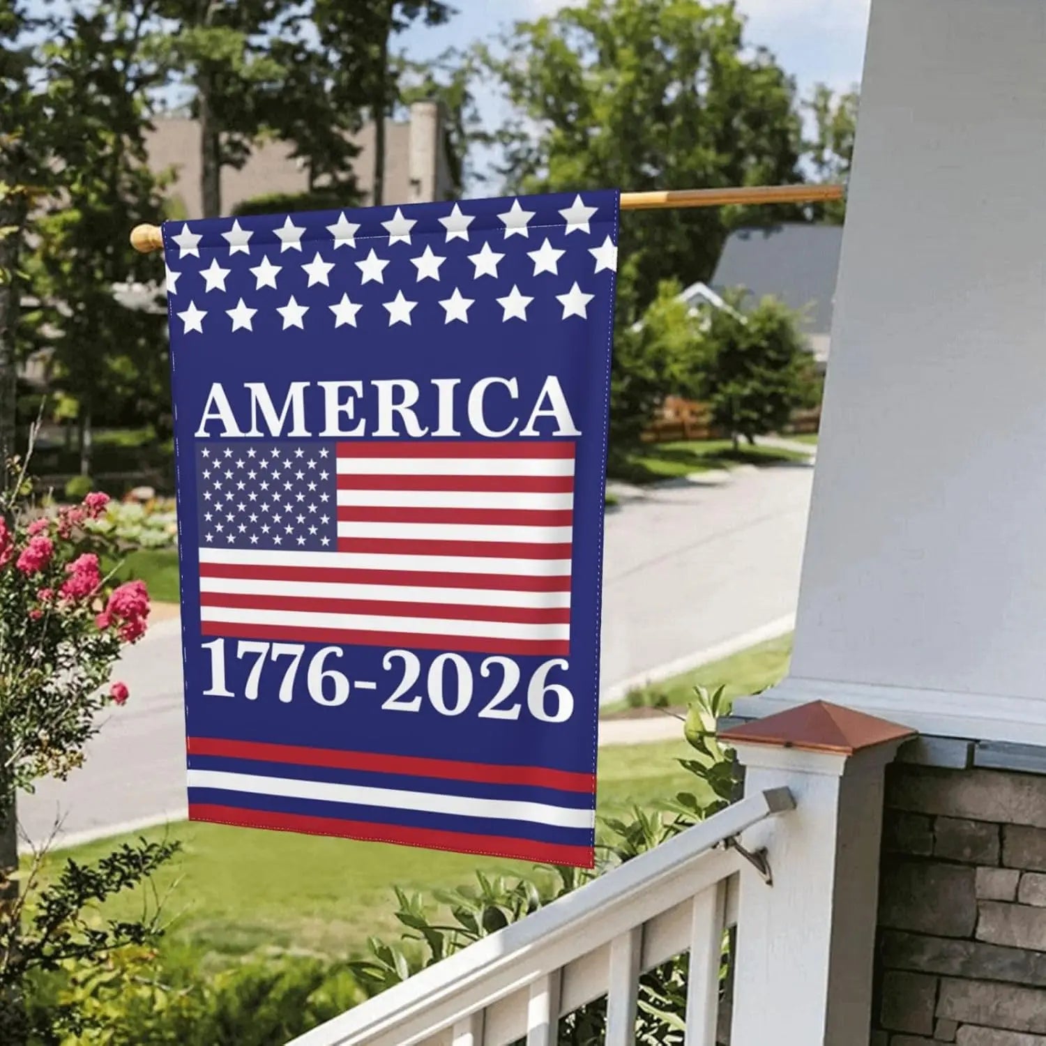 America 250th Anniversary 1776 2026 Birthday 250 Years Flag