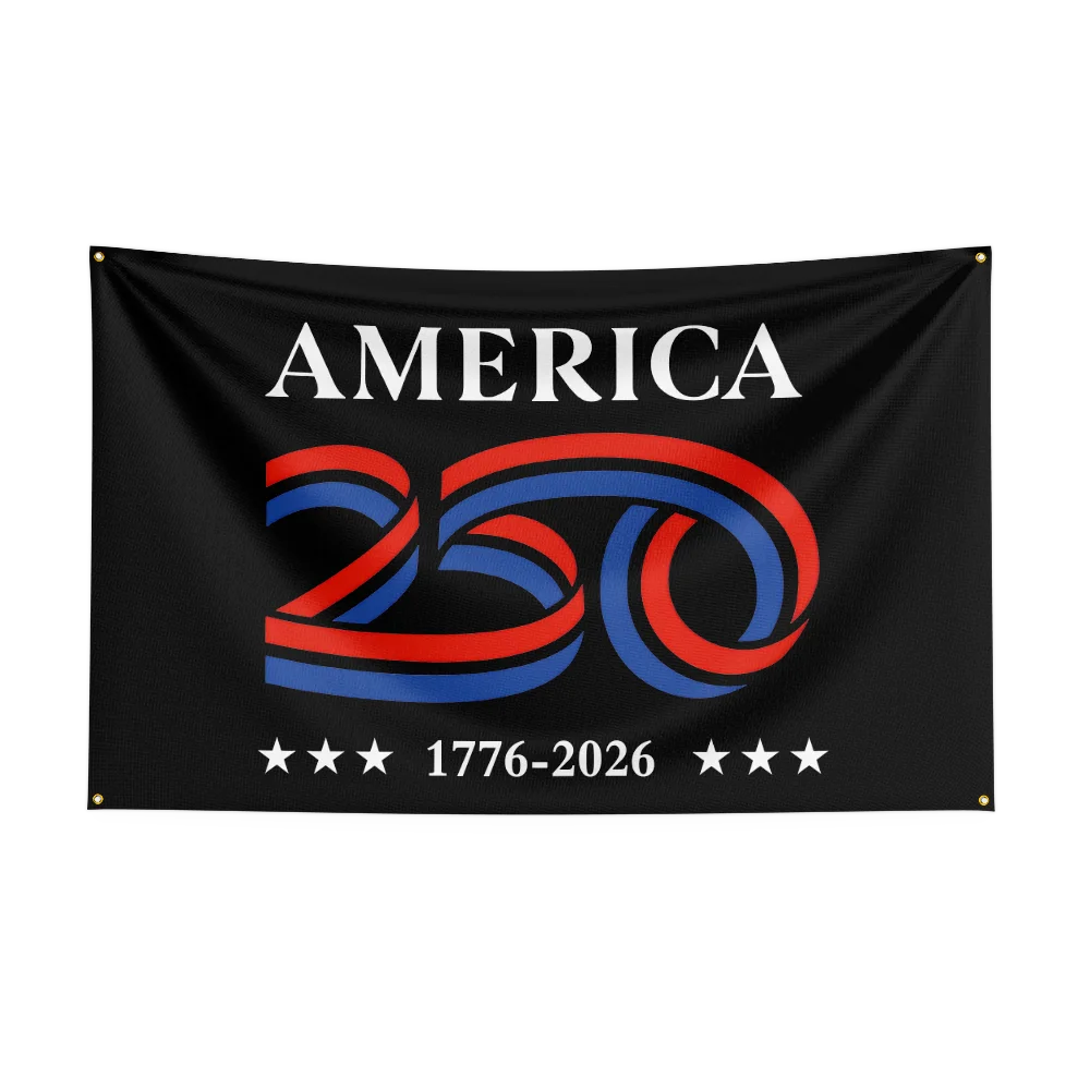 US 250th Anniversary 1776 2026 Semiquincentennial 250 Years US Birthday Outdoor Flags