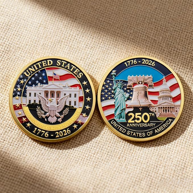 1776-2026 United States of America 250th Anniversary Coin