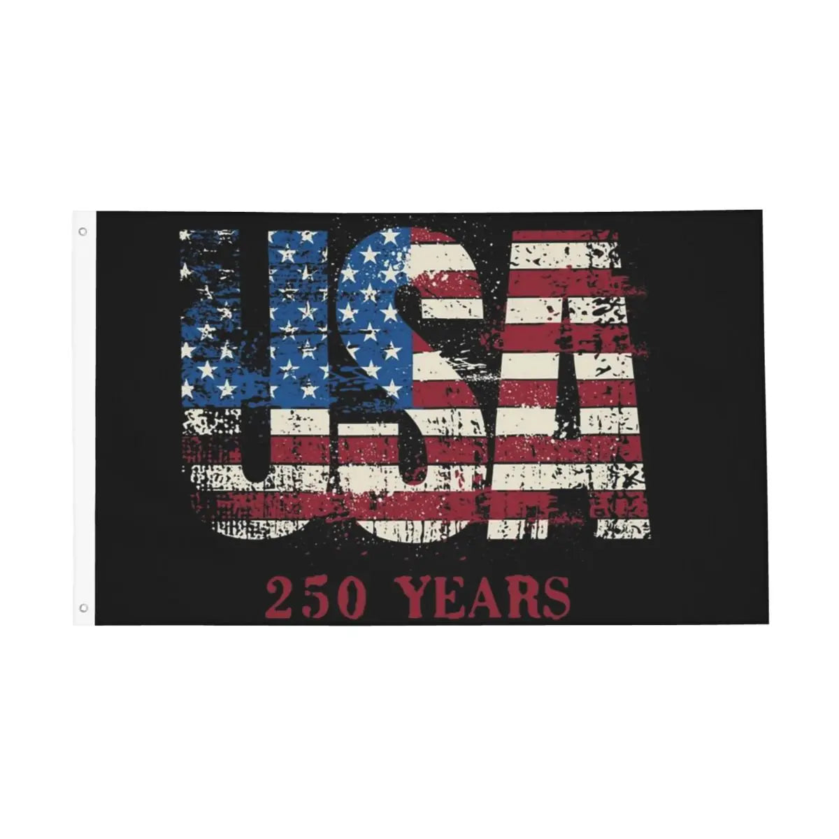 250 Years American Anniversary Outdoor Banner Decoration Flags