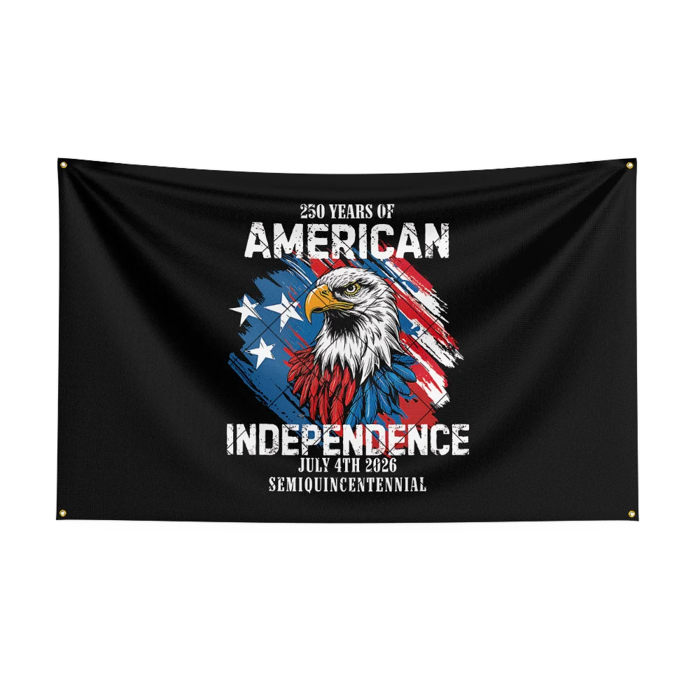 US 250th Anniversary 1776 2026 Semiquincentennial 250 Years US Birthday Outdoor Flags