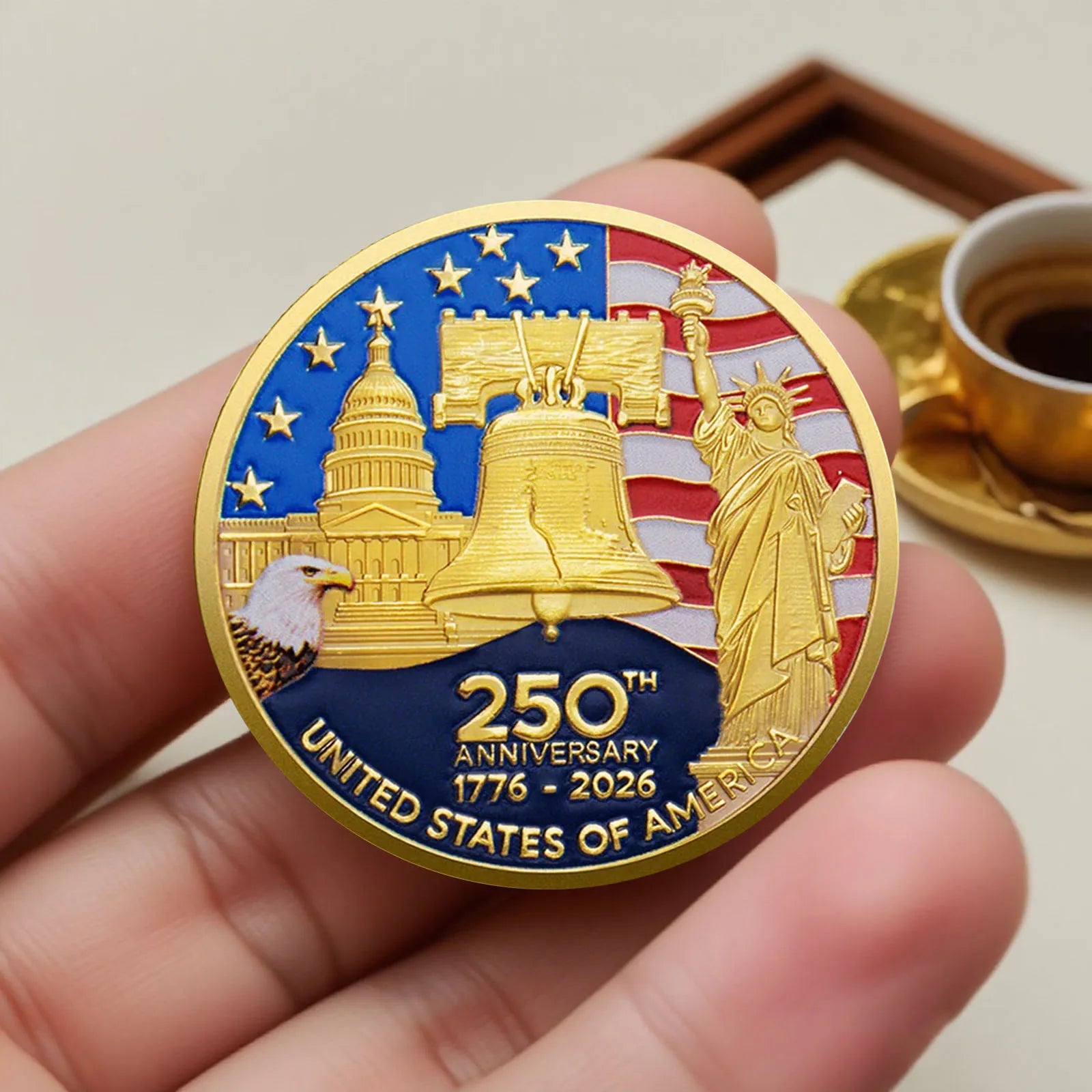 America 250th Anniversary United States1776-2026 Souvenir Coin