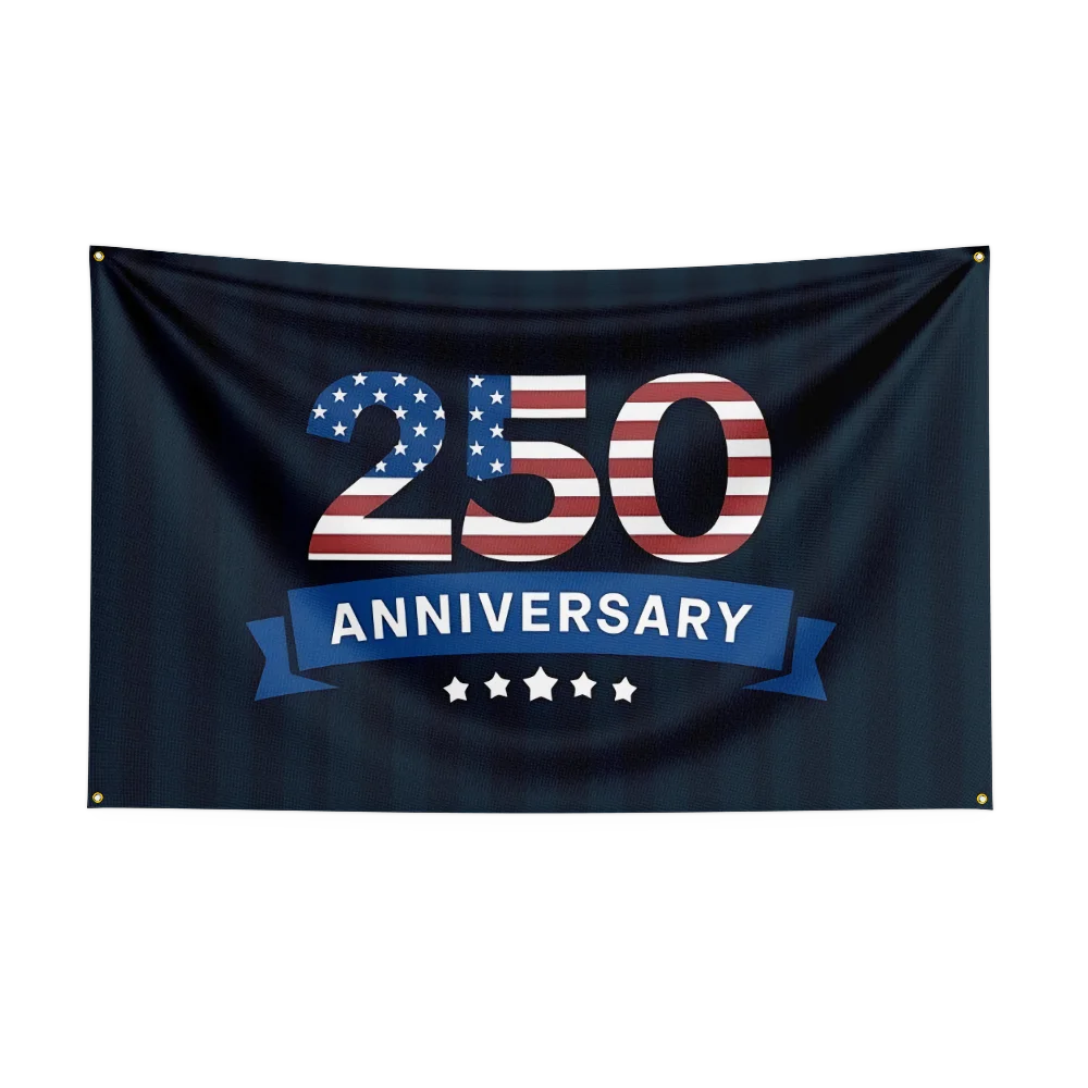 US 250th Anniversary 1776 2026 Semiquincentennial 250 Years US Birthday Outdoor Flags