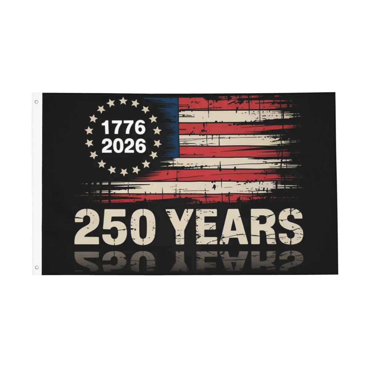 250 Years American Anniversary Outdoor Banner Decoration Flags