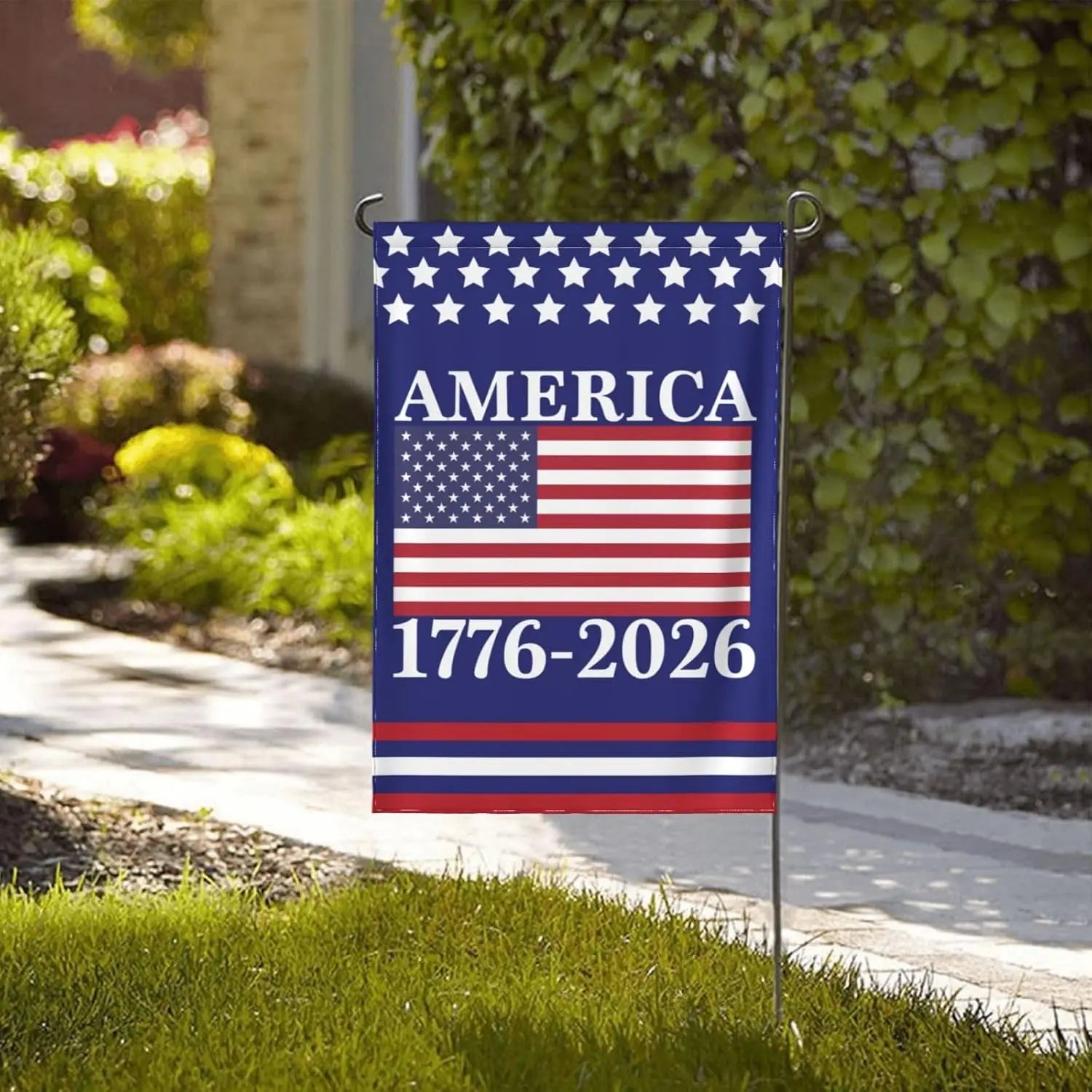 America 250th Anniversary 1776 2026 Birthday 250 Years Flag
