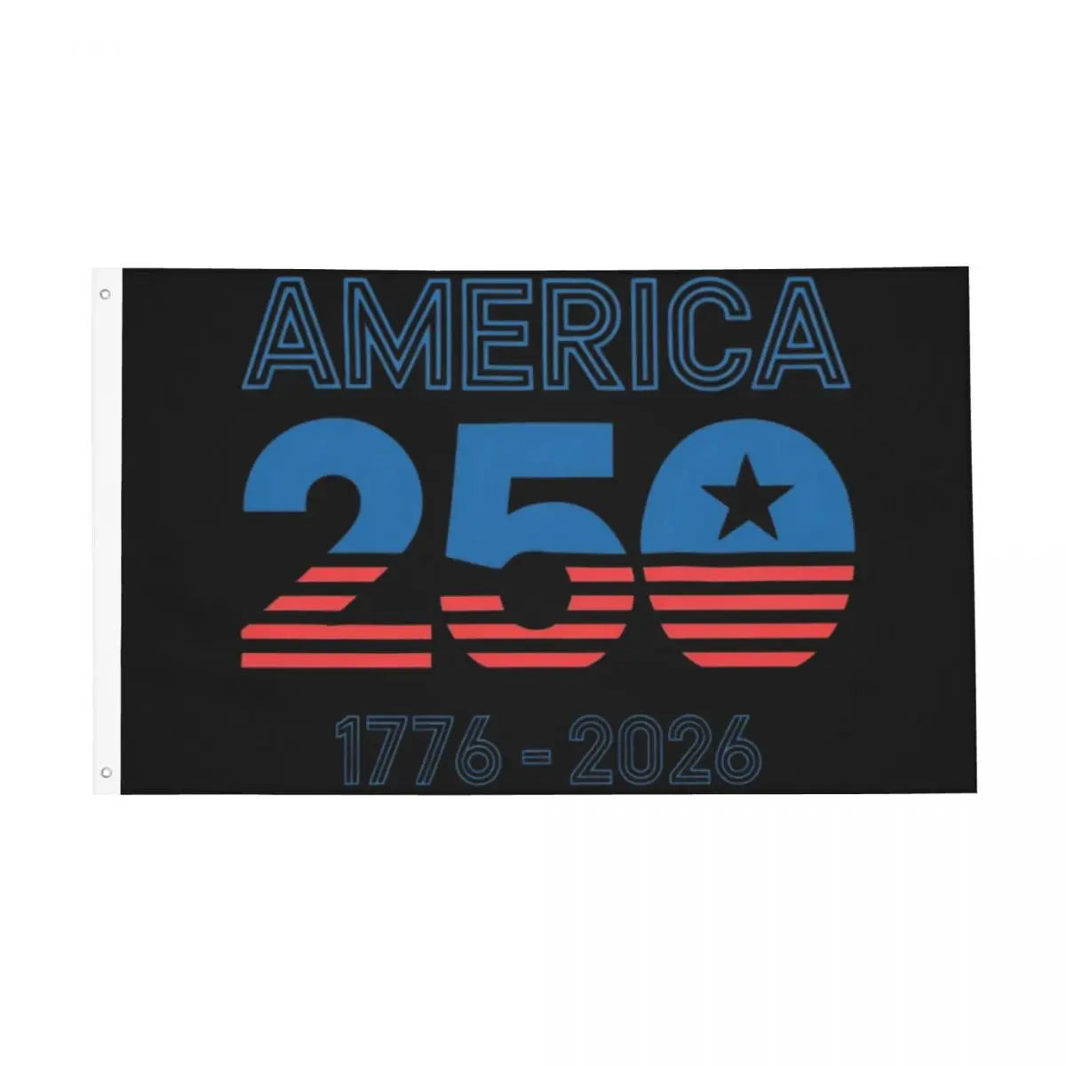 250 Years American Anniversary Outdoor Banner Decoration Flags
