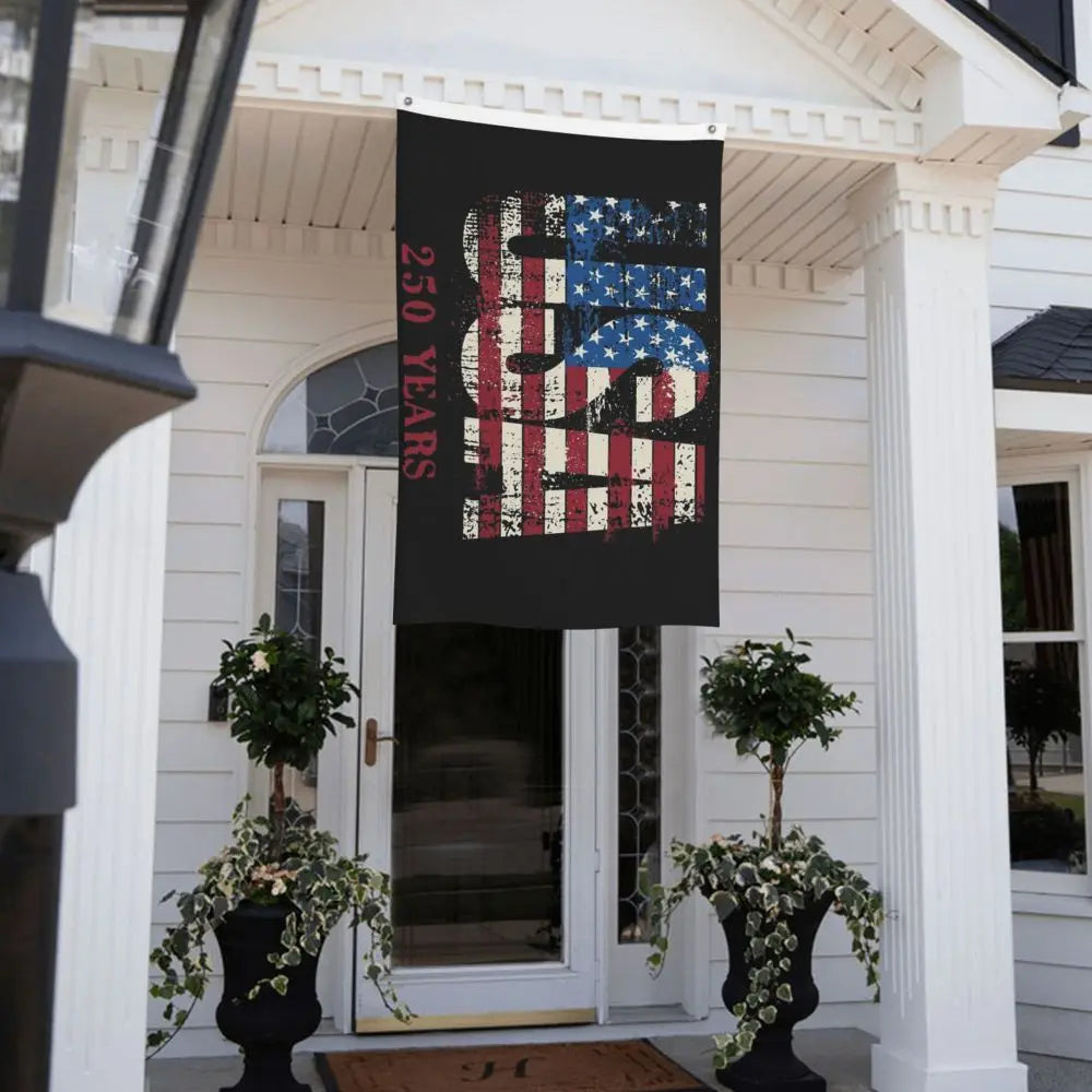 250 Years American Anniversary Outdoor Banner Decoration Flags